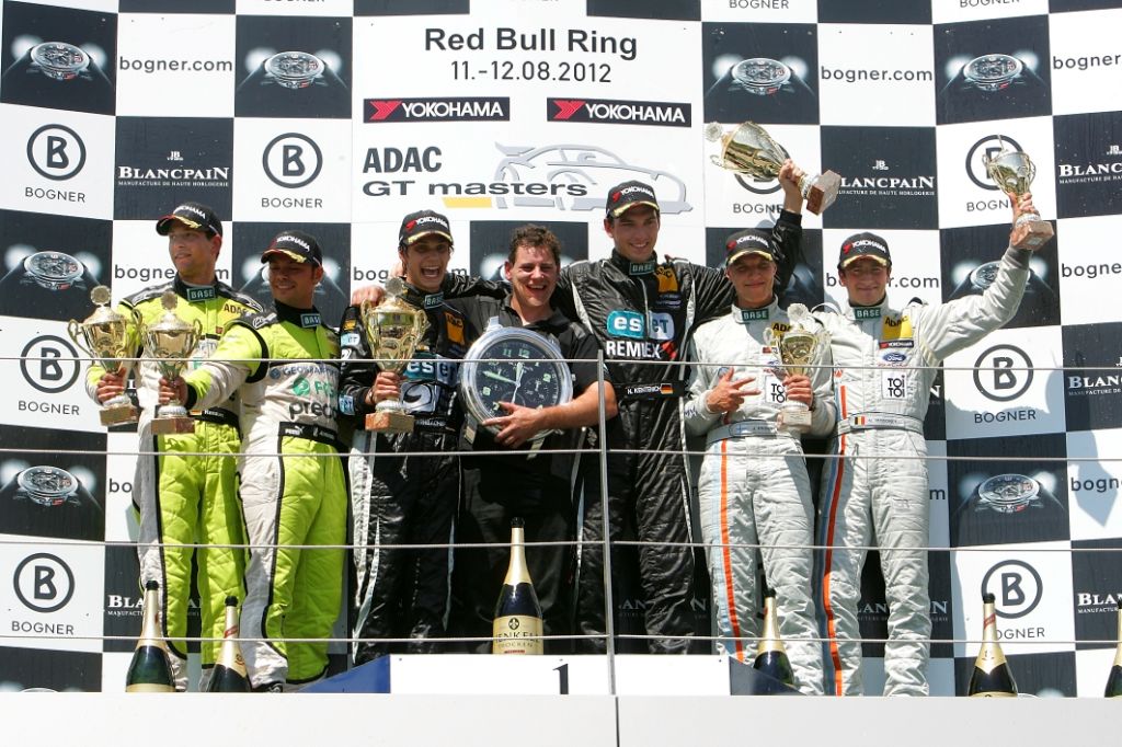 Vinderne fra tiende runde af ADAC GT Masters
(Foto: Natascha Theisen)
